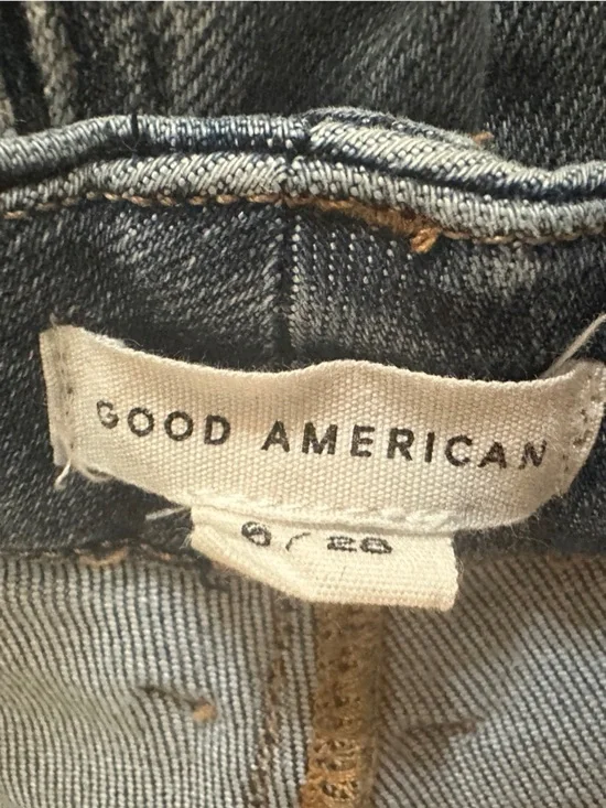 Good American Women's Mid Wash Blue Jeans 6/28 - Picture 5 of 5